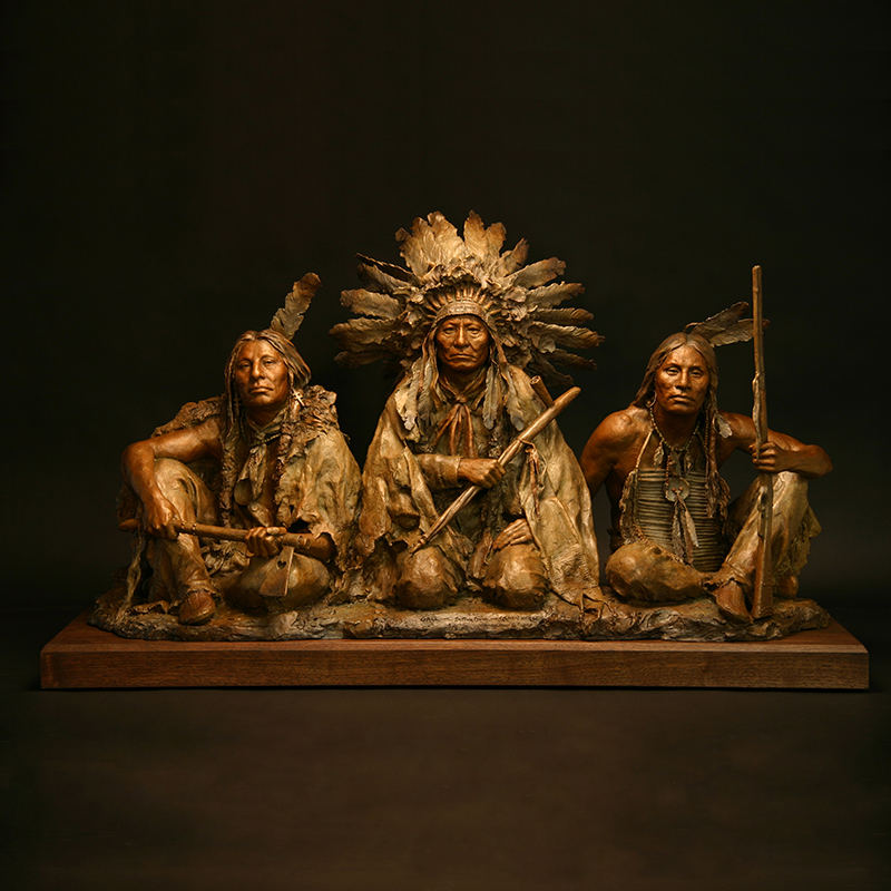 1876 Gall - Sitting Bull - Crazy Horse
by John Coleman, FNSS