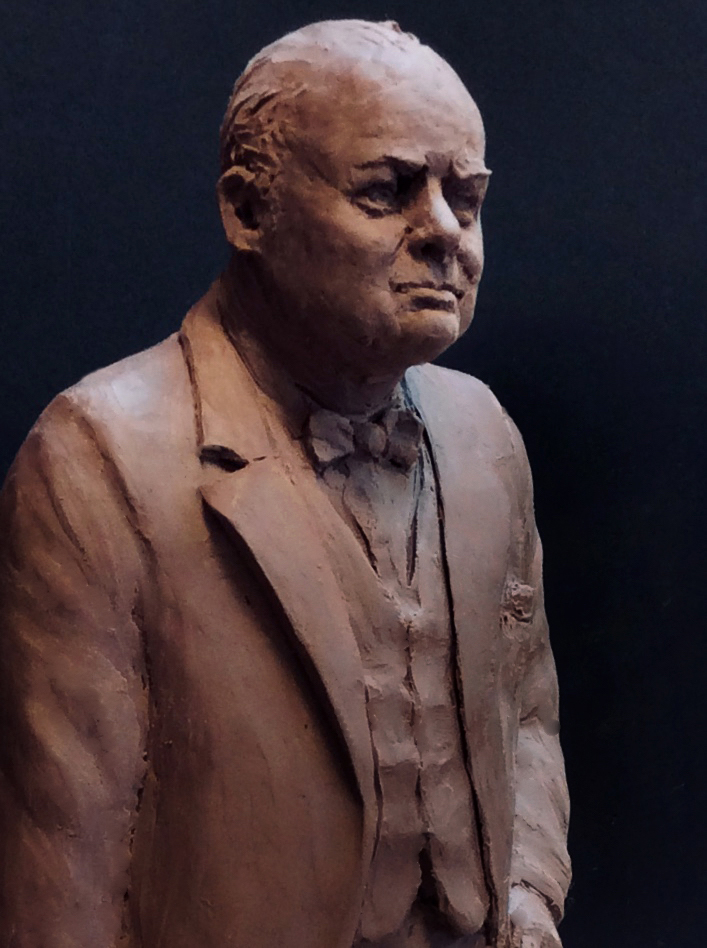 Winston Churchill (detail)
by Mary Buckman, NSS