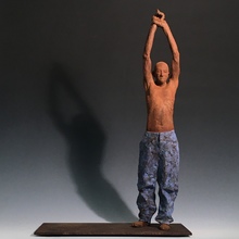 Painter
by Timothy S. Hooton, NSS
Cast Iron, Steel, Milk Paint
23.5