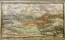 Saw Mill River and Philipse Manor Hall - 1784
by Jacqueline Lorieo
Bonded Bronze & Resin Casting
24