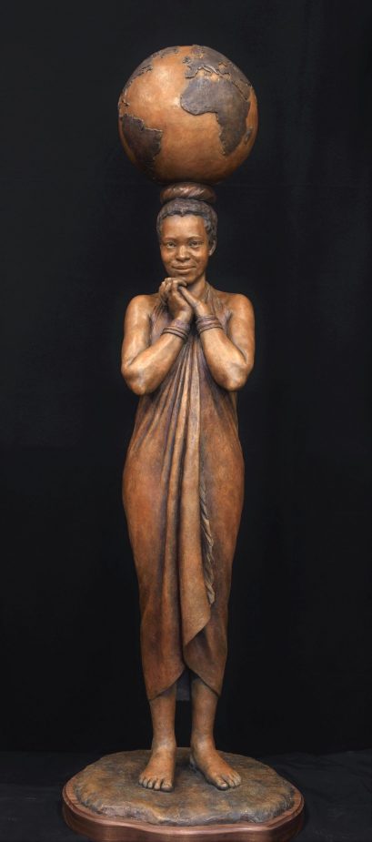 M'akhotso, Mother of Peace
by Linda Lindsay
Bronze
60