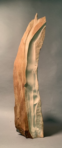 COVID Memorial III
by Janice Mauro, FNSS
Carved Walnut
28.5