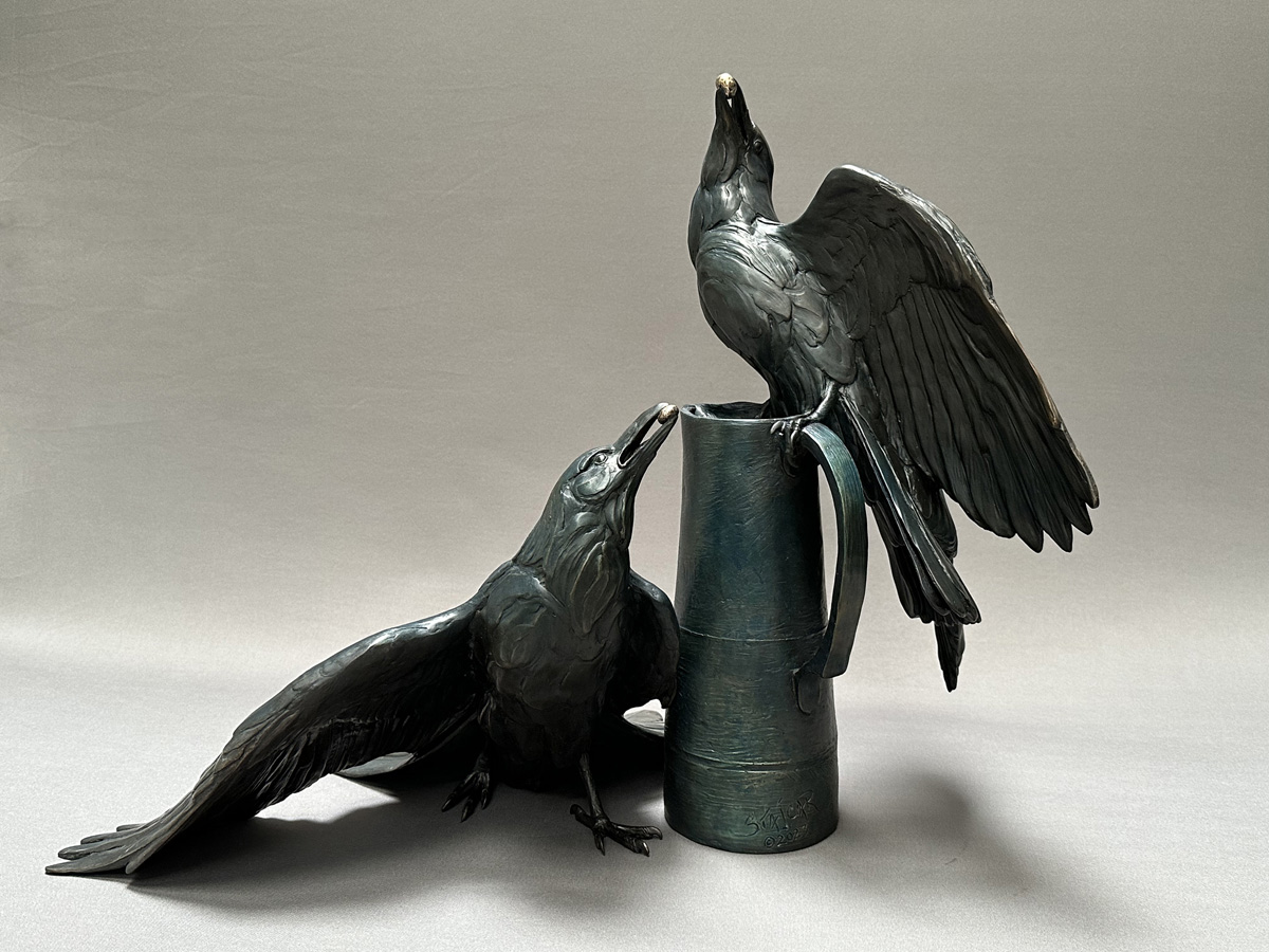 The Pitcher and the Crows by Pati Stajcar, NSS