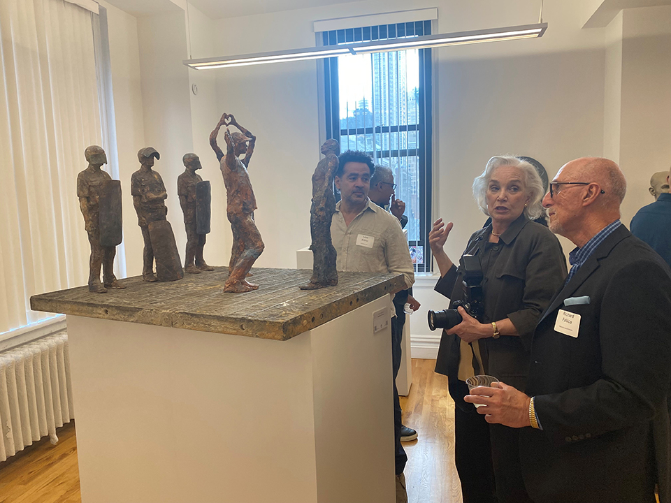 Reception Photos: American Heroes Exhibition - National Sculpture Society