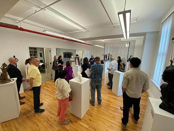 Reception Photos: American Heroes Exhibition - National Sculpture Society