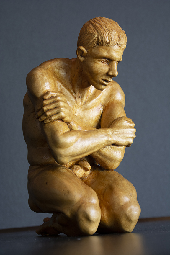 Kneeling Study by Steff Rocknak, FNSS